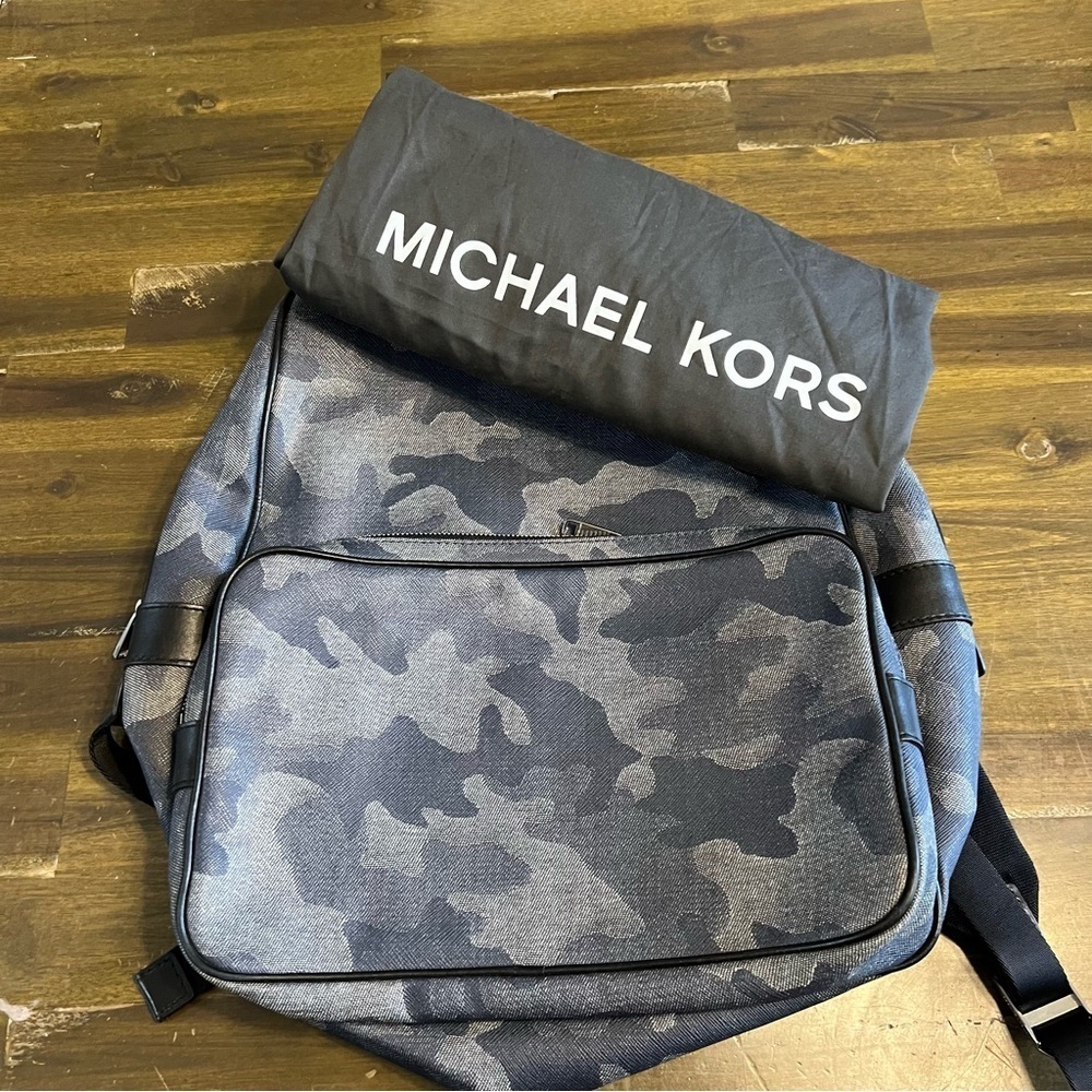 Michael Kors Jet Set Camo Backpack